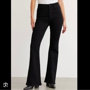 Dynamite | Hailey black flared jeans